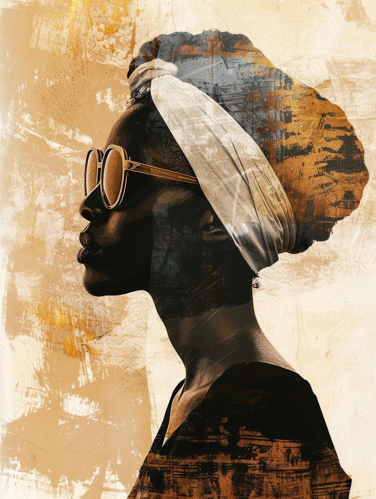 Portrait Of A Woman Canvas Print