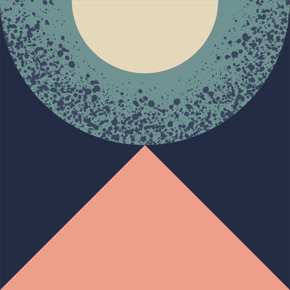 Moon And Triangle