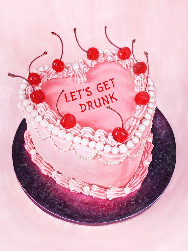 Let's Get Drunk Cake