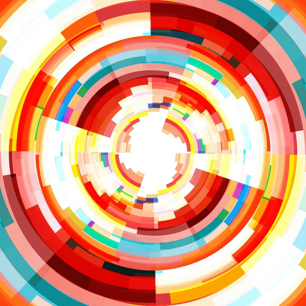 Orbicular Colours Square