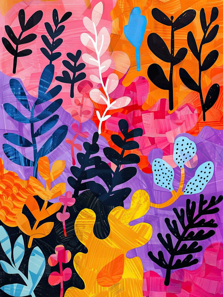 Prismatic Serenade Matisse Style