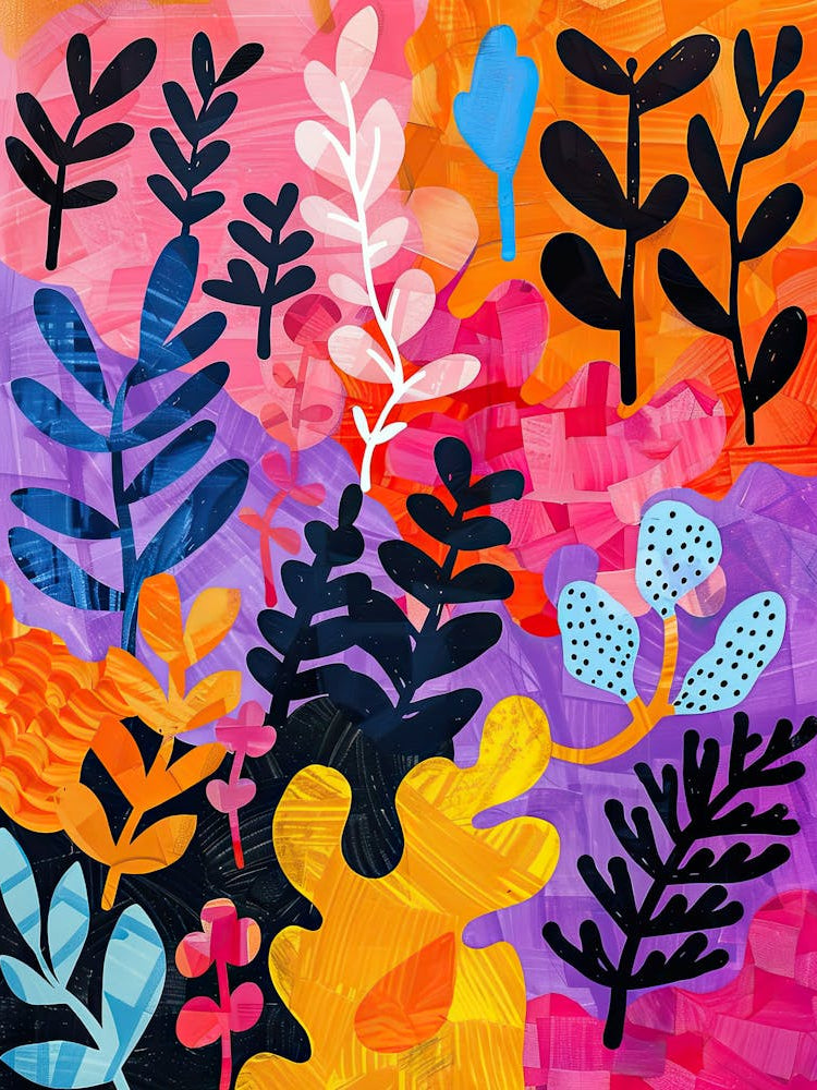 Prismatic Serenade Matisse Style