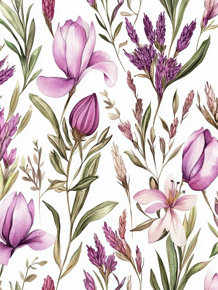 Watercolor Seamless Pattern 3