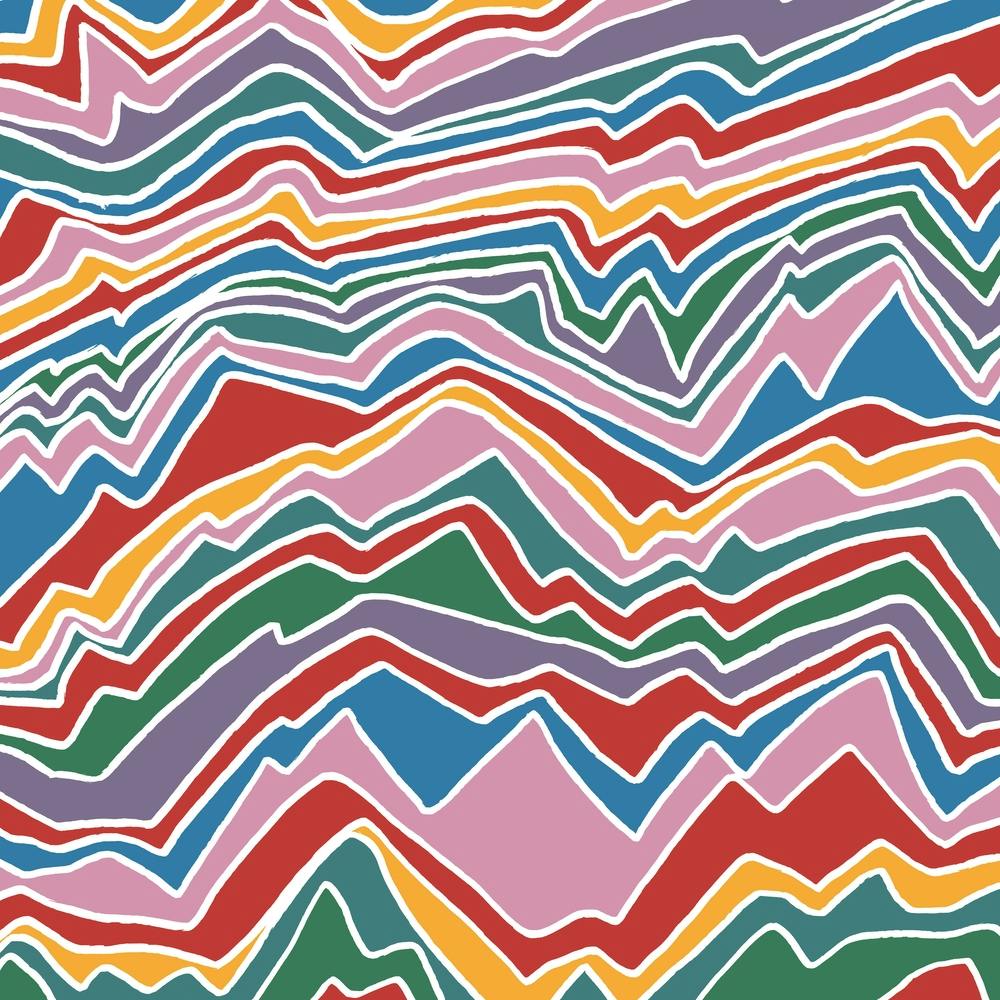 Rainbow Mountains Square