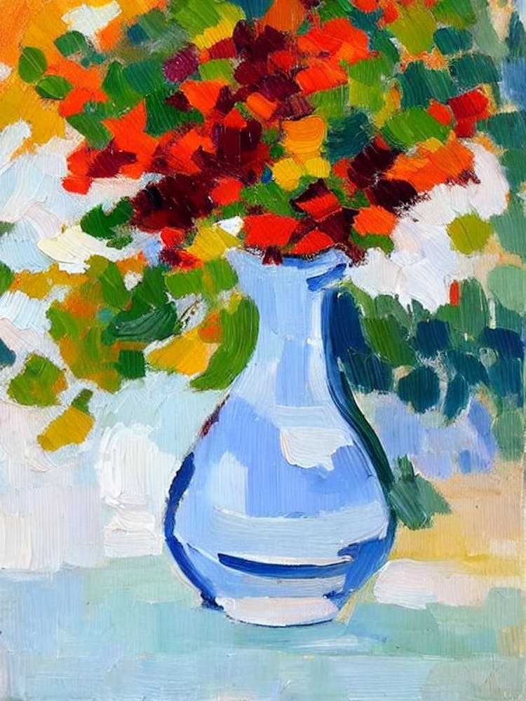 A Glimpse Matisse Inspired Flower