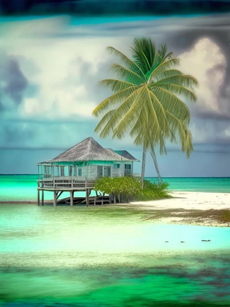 Ambergris Caye Belize Soft Colours Tropical Destination