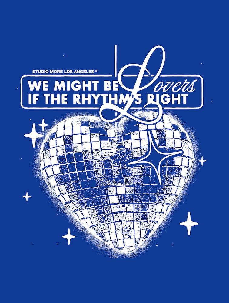 We might be lovers if the rhythm's right
