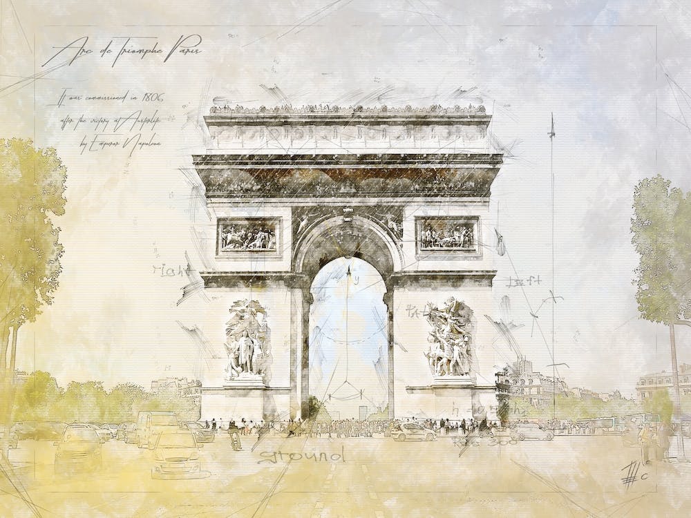 Arc De Triomphe, Paris
