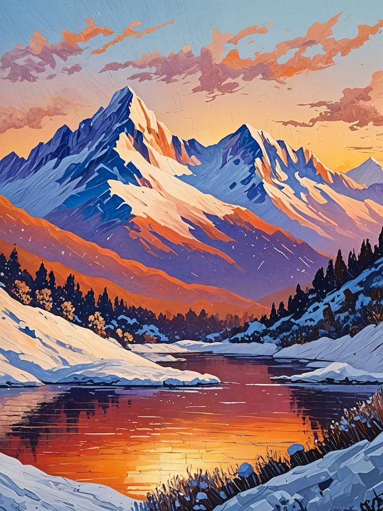 Sunlit Mountains no1