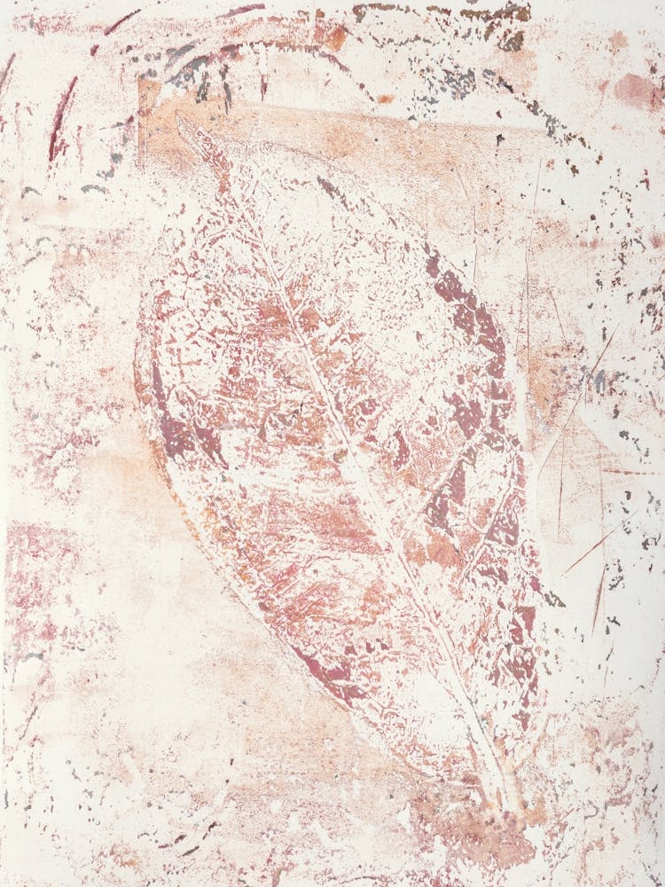 Earthly Leaf Print