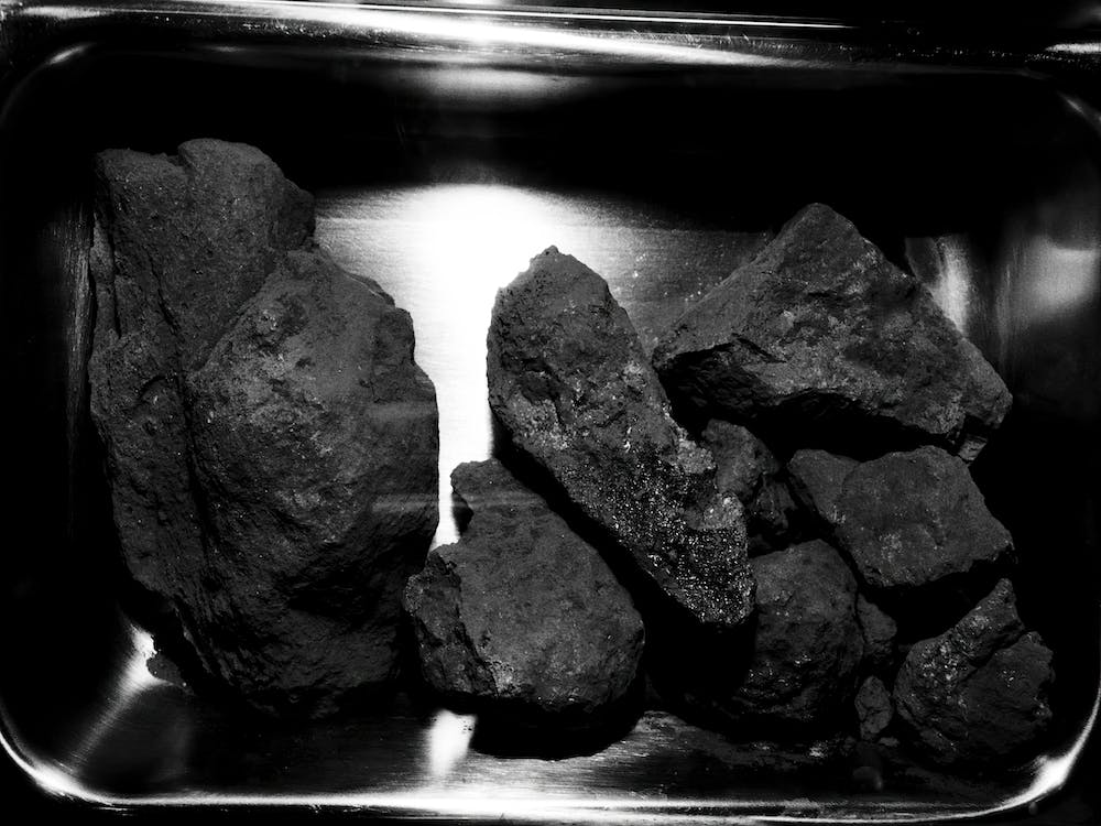 A Close Up View Of The Lunar Rocks Contained In The Second Apollo 11 Sample Return Container