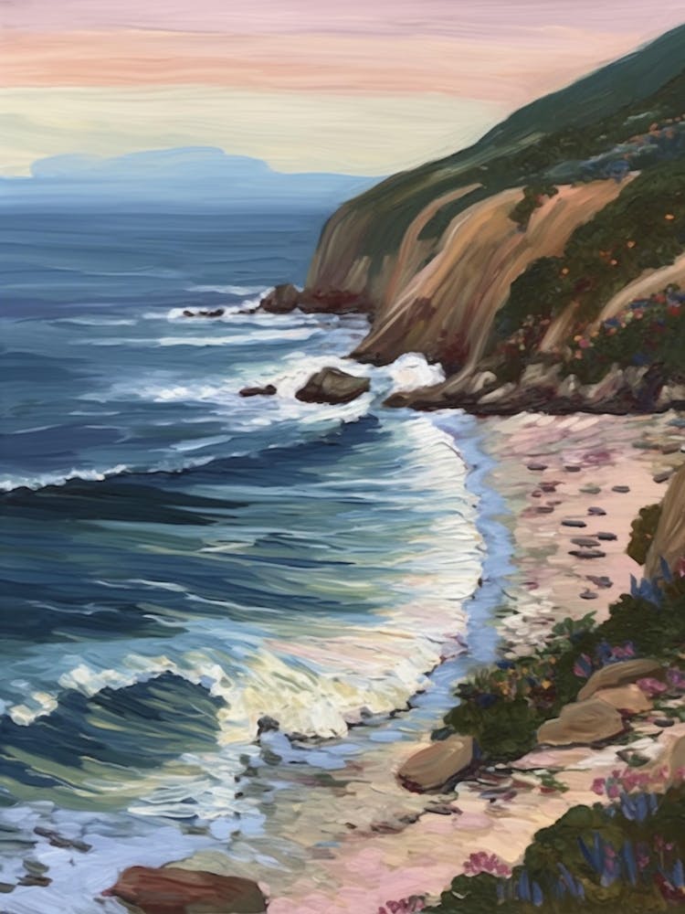 Summer Seascape Oil Painting 3