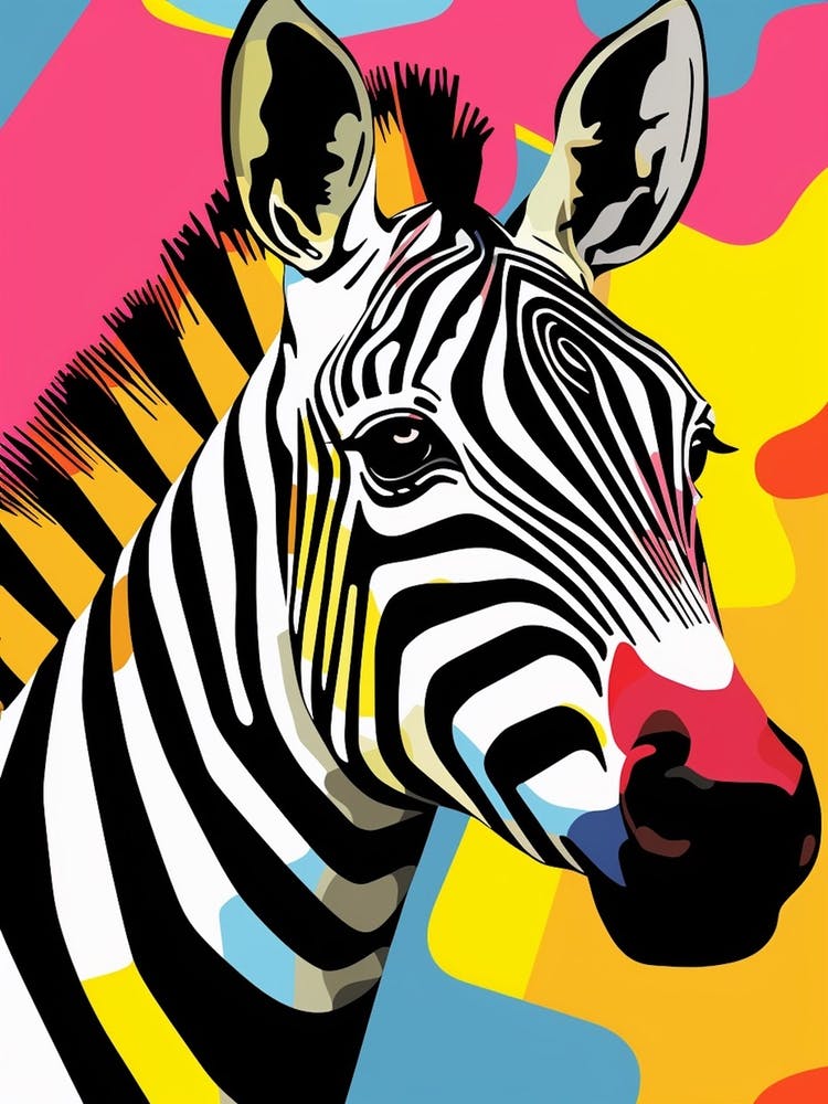 Zebra Vivid Colours