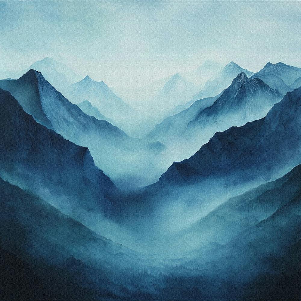 Poster Canvas Mountain 37