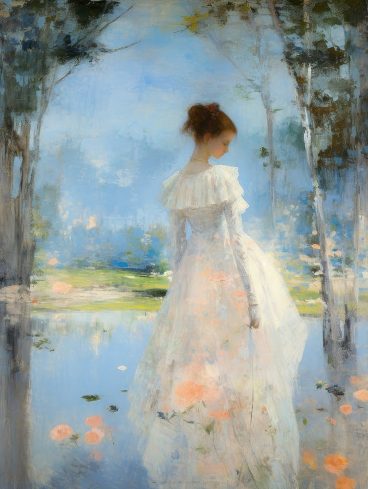 'The Girl In White'