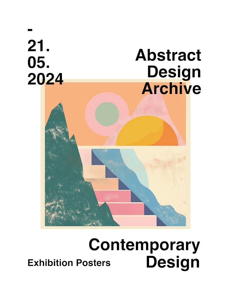 Abstract Design Archive Poster 07