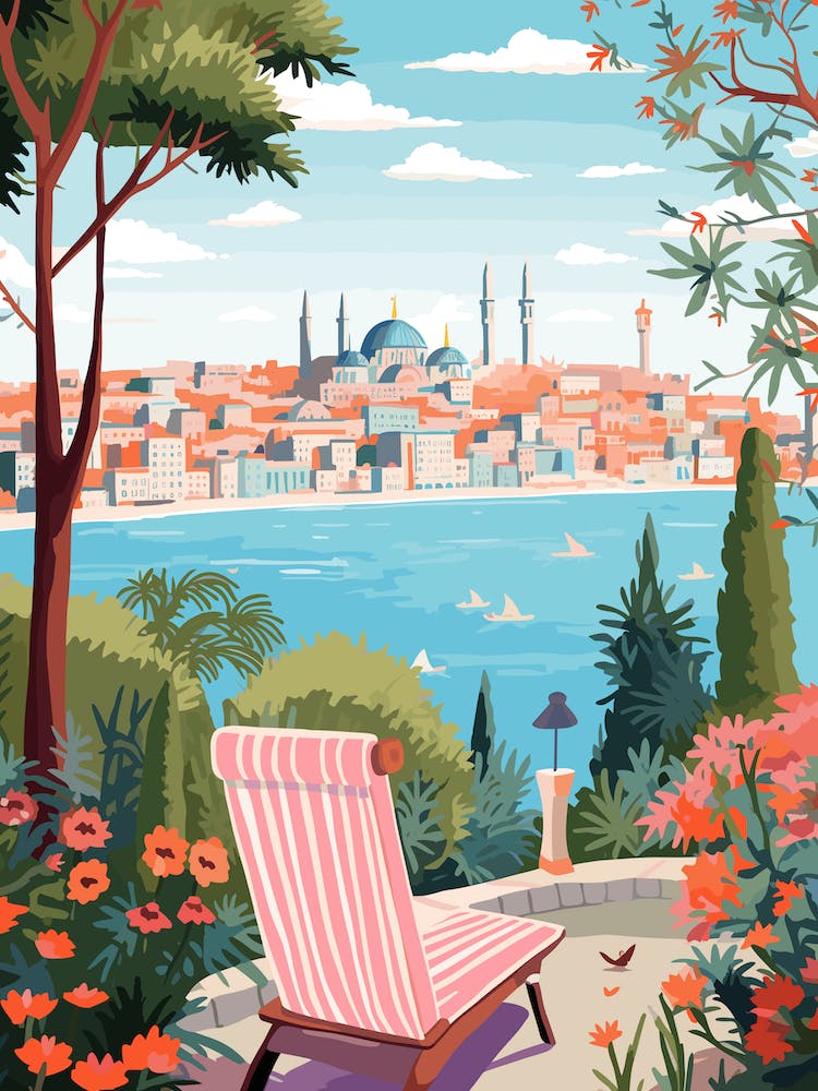 Istanbul Turkey 4 Illustration