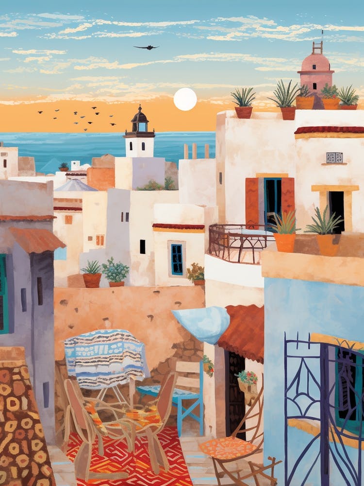 Essaouira Morocco 3 Illustration