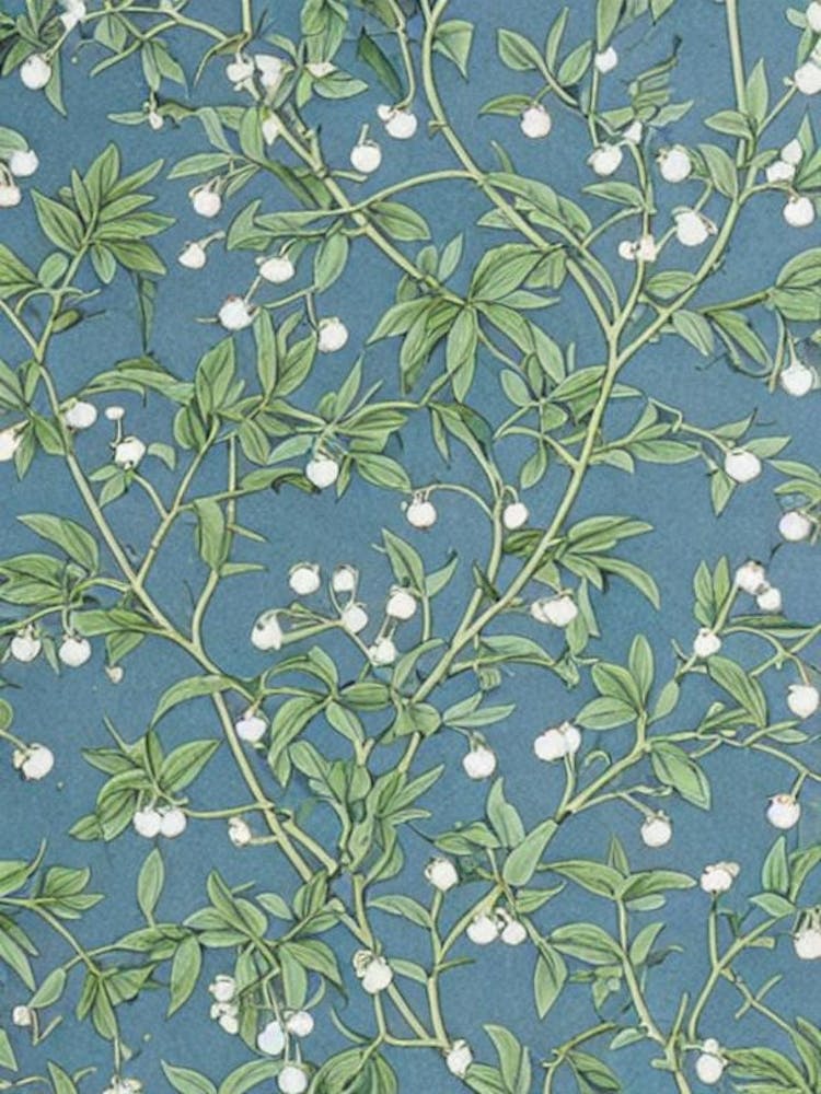 Huckleberry 1 Vintage Botanische Frucht