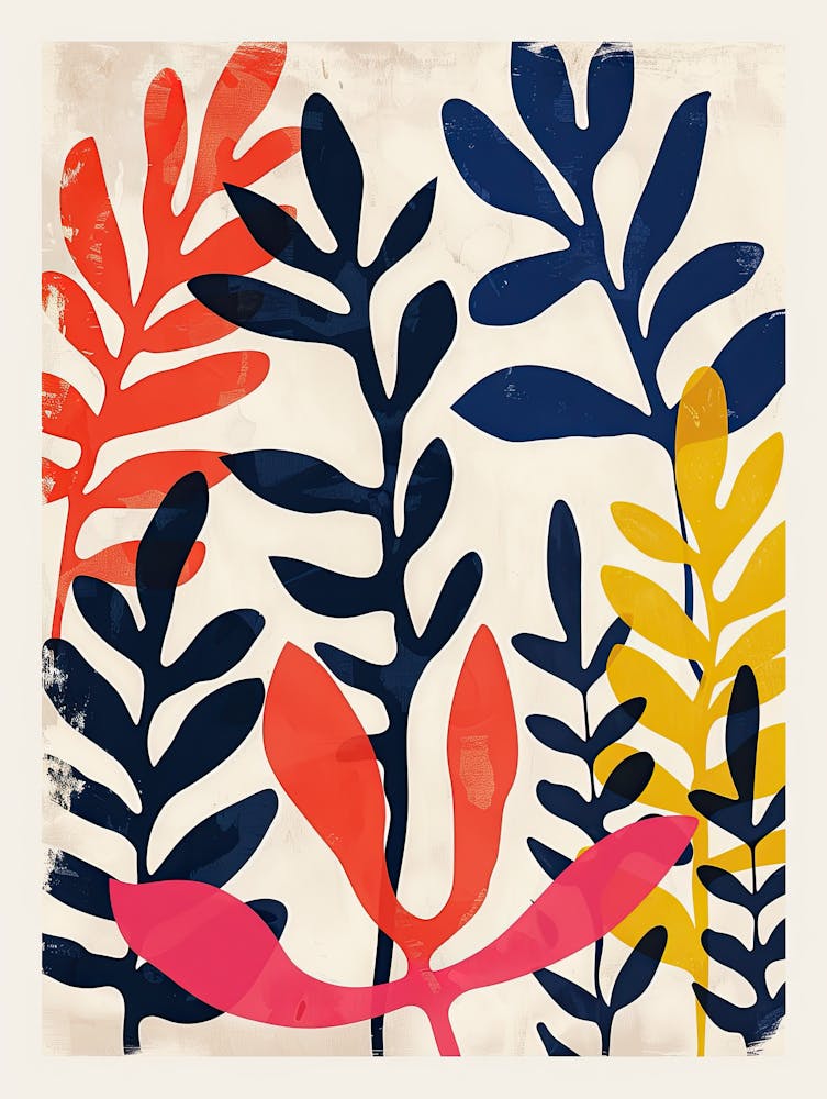 Bursting Garden Matisse Style