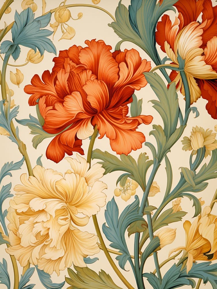Victorian Floral Pattern
