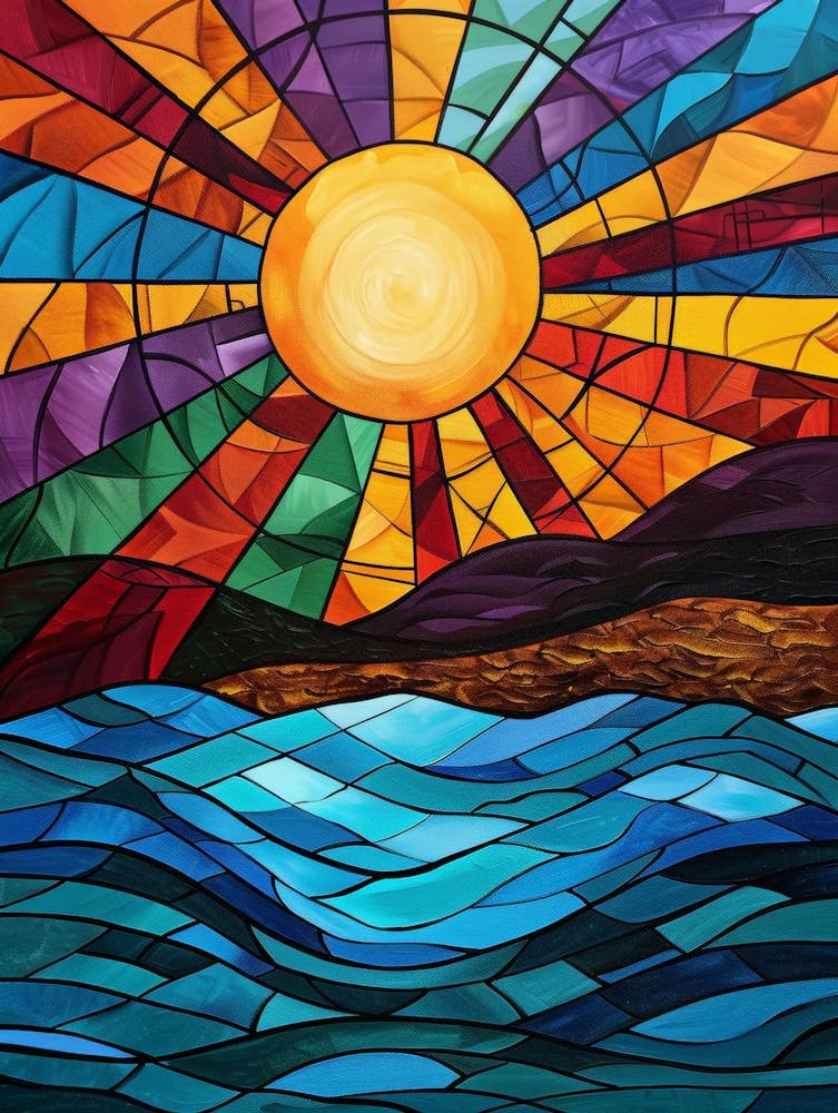 Stained Glass Painting