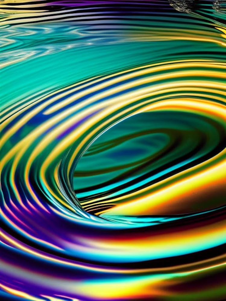 Water Ripples Waterscape Pop Art Photography 1