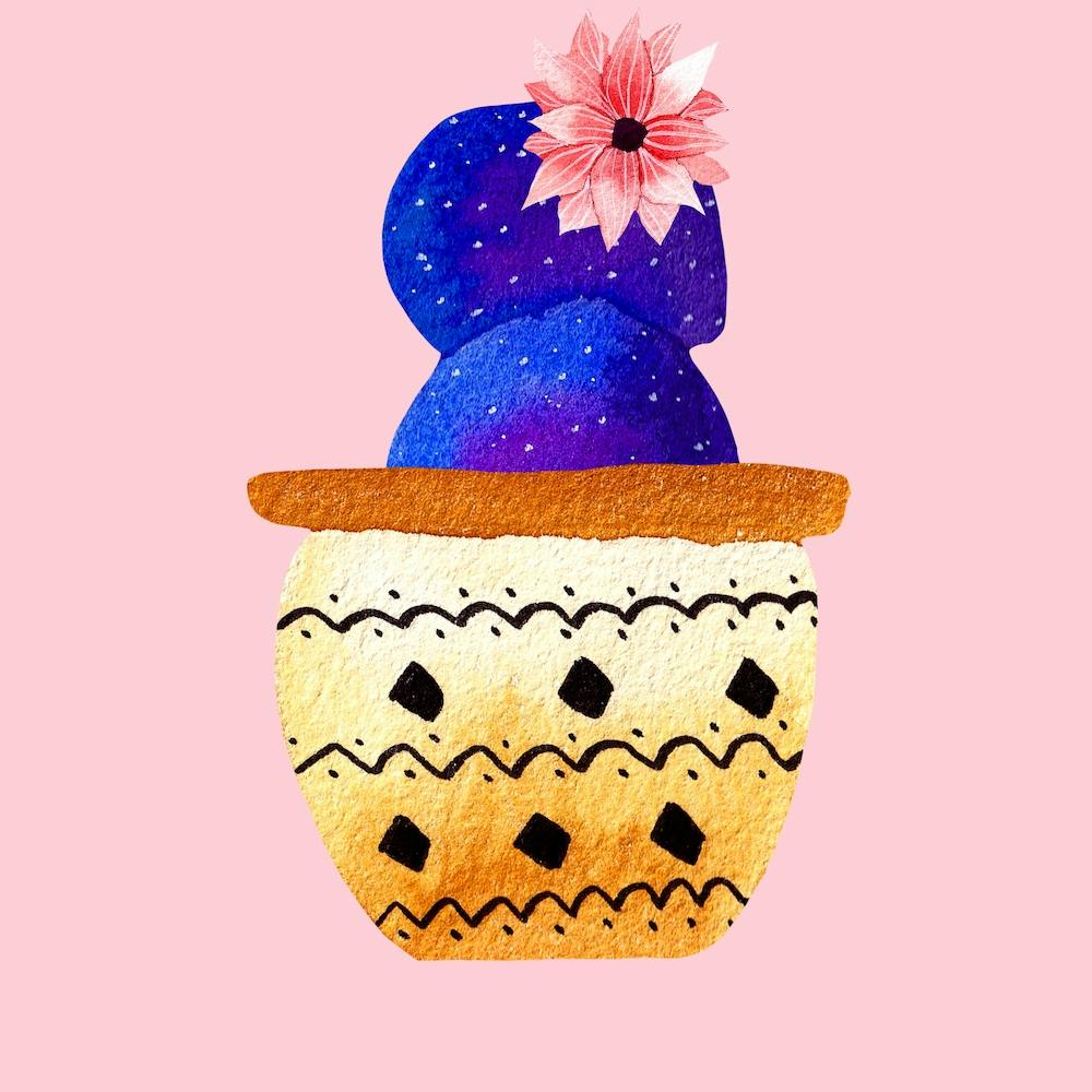 Galactic Cacti Square