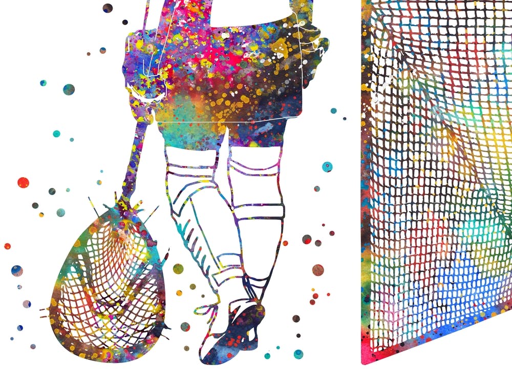 Lacrosse Goalie Girl