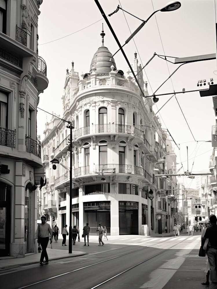 Valencia, Spanien, Fotografie in Schwarz-Weiß 7