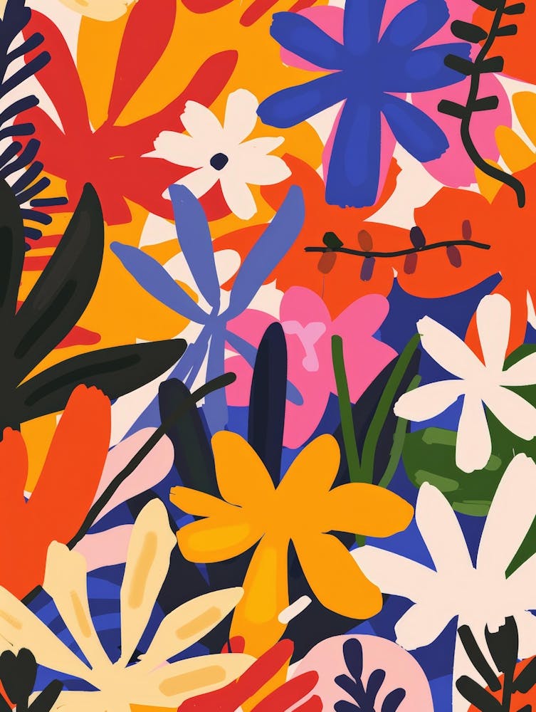 Abstract Floral Pattern 14