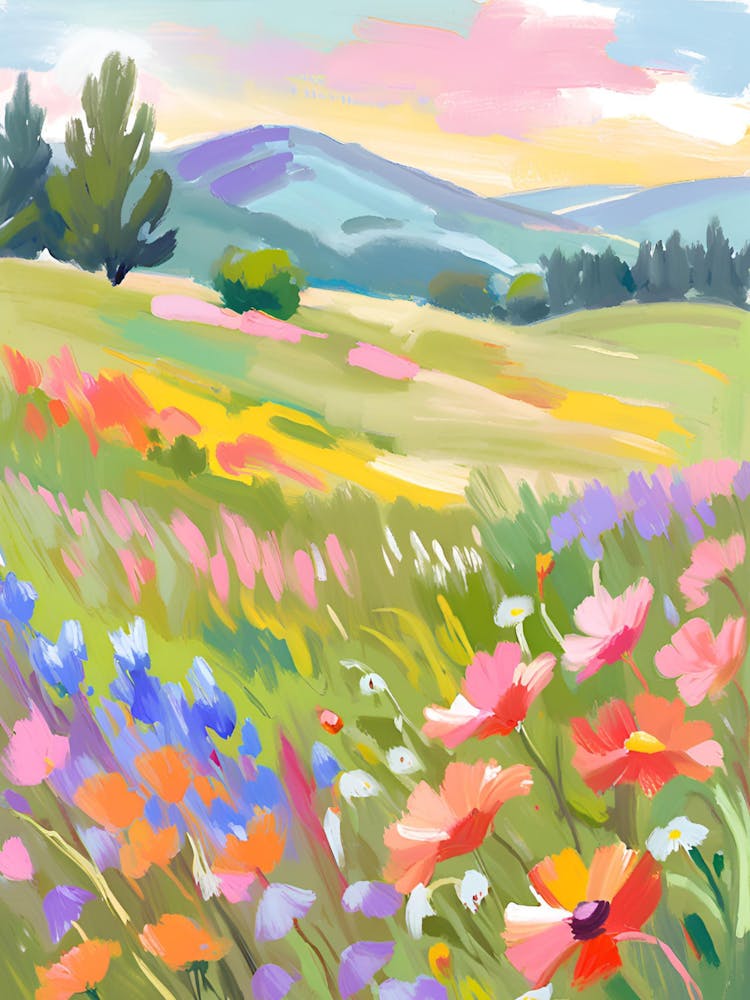 Mohnblumen auf der Wiese