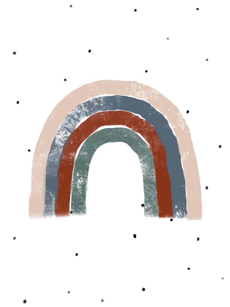 Rainbow Muted