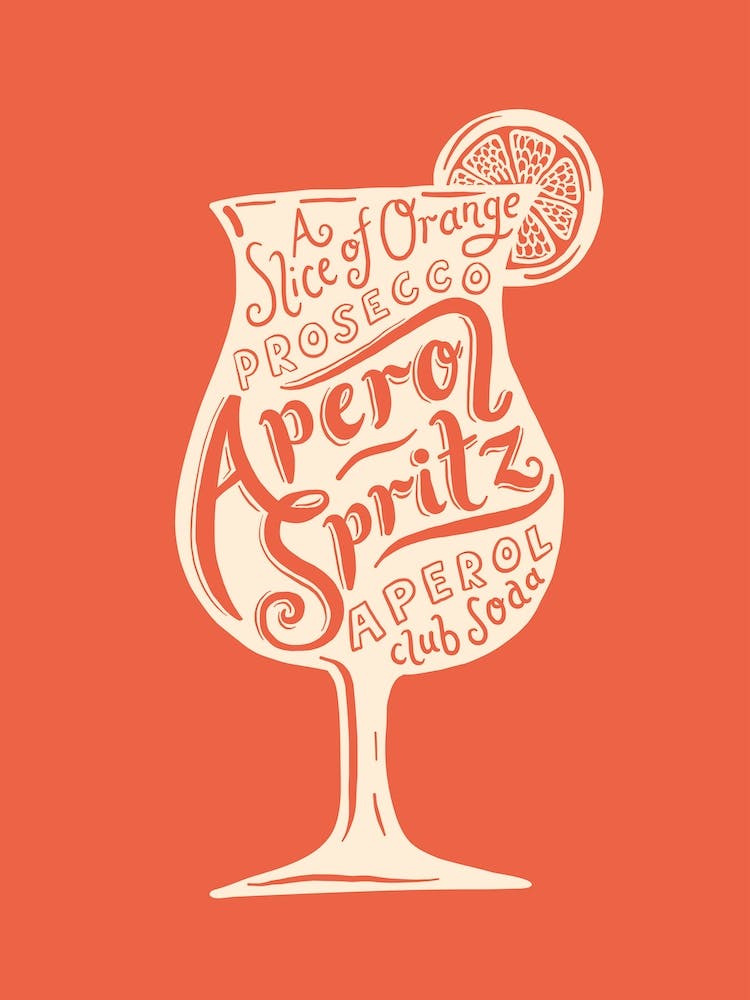 Aperol Spritz Cocktail