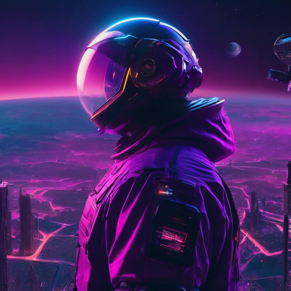 Spaceman In Space