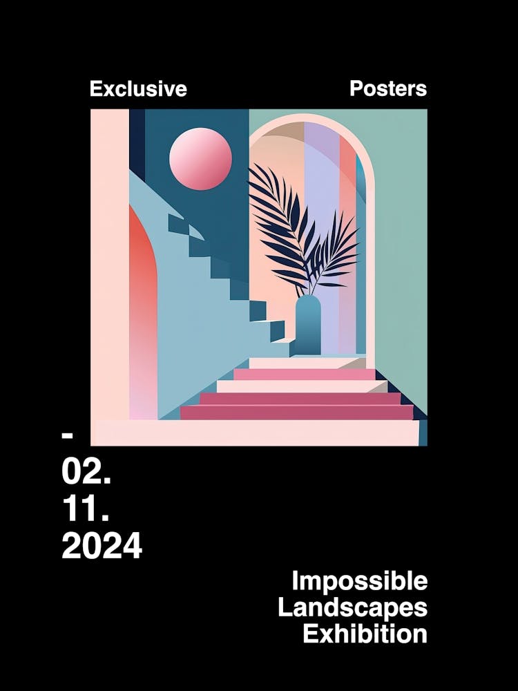 Impossible Landscapes Exhibition Archive Poster 10