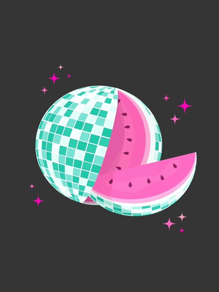 Black Disco Watermelon