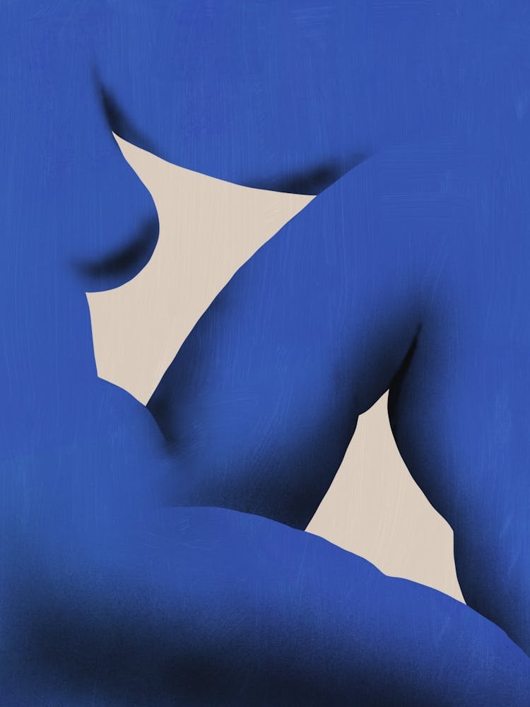 'Blue Nude' 1