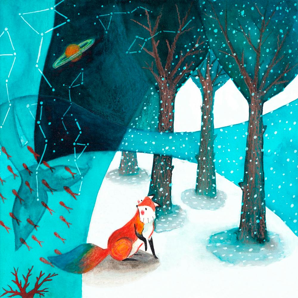 Fox And Whale 5