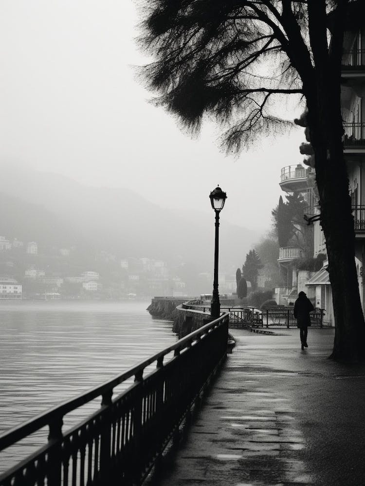 Como, Italy,  Black And White Analogue Photography  2