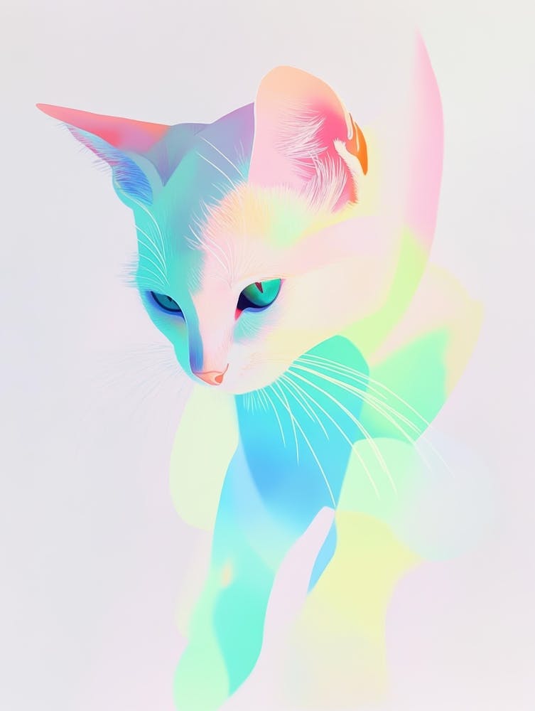Chat Arc-en-ciel 8
