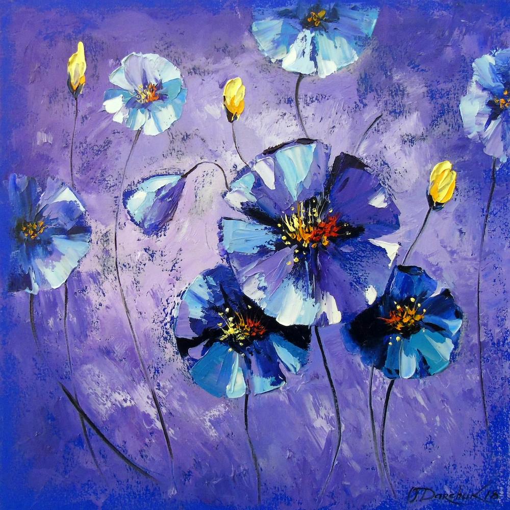 Violet bloom