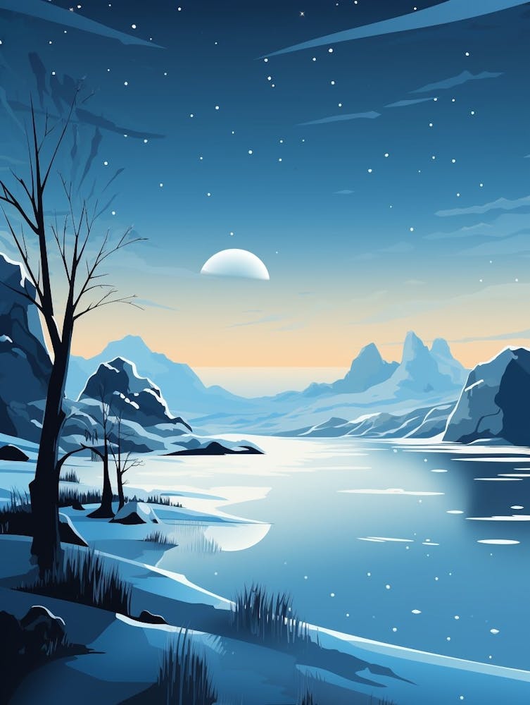 Polar Abstract Minimalist 11