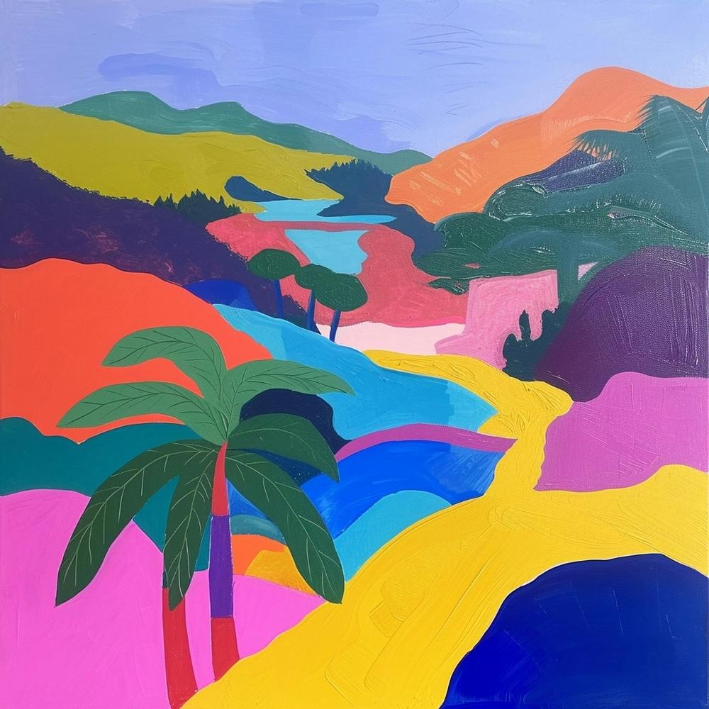 Abstract Travel Collection Barbados 1