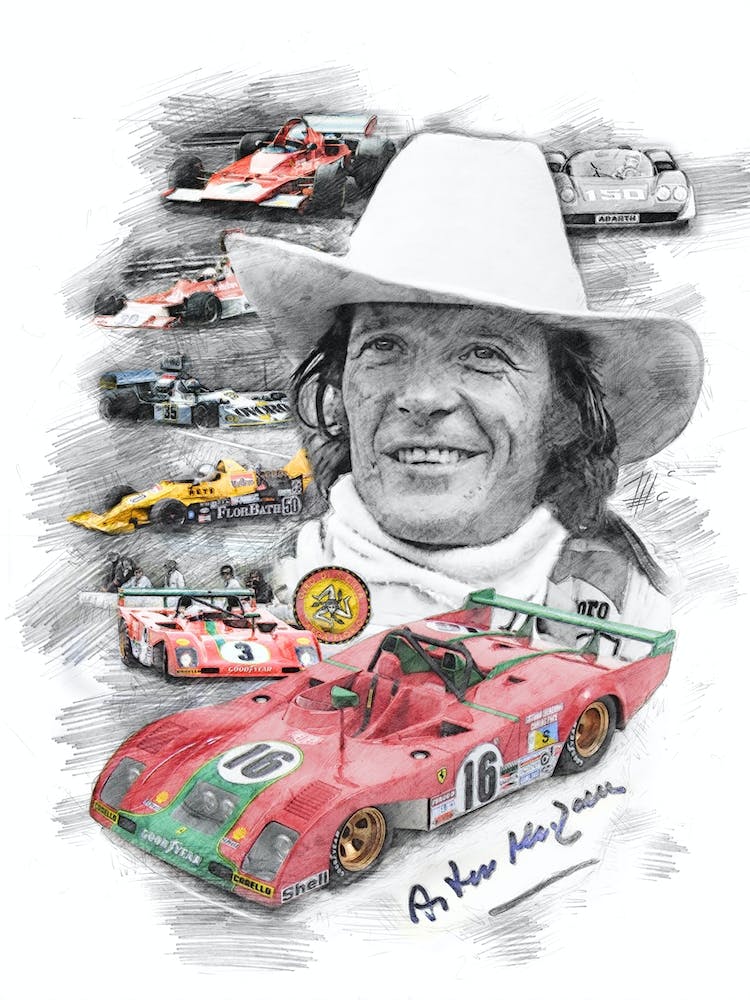Arturo Merzario Portrait
