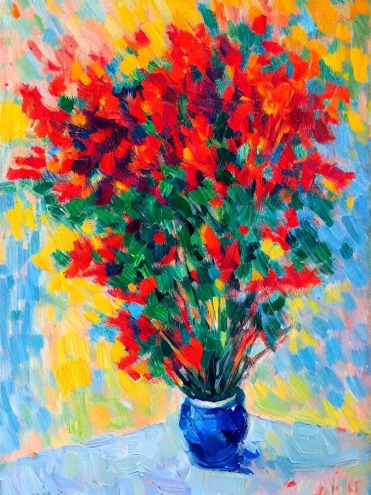 Fleurs d'Anniversaire - Fleur Inspirée par Matisse