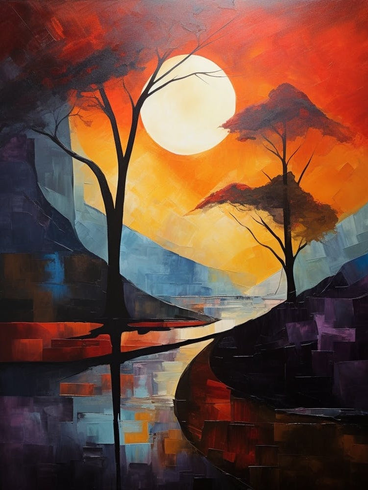 Abstract Minimalist Landscape 2