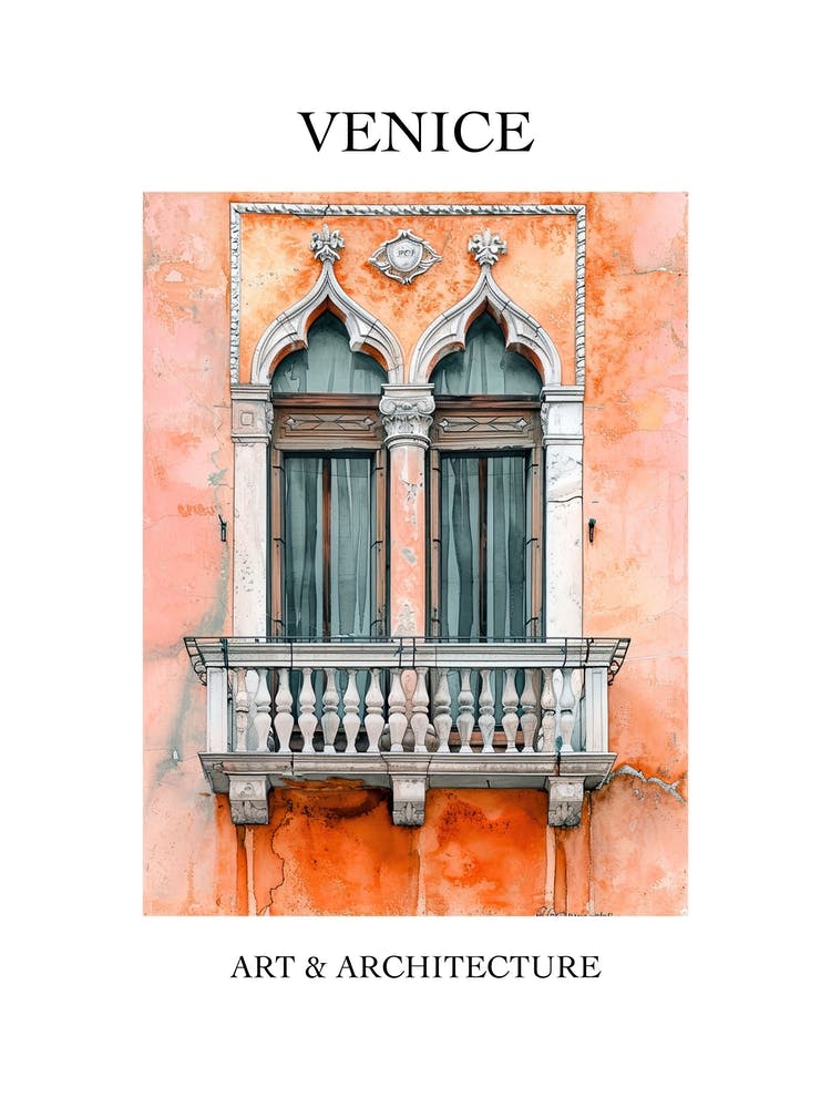 Venice Travel And Architecture Poster 2