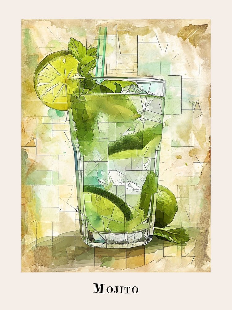 Mojito Tile Poster 2