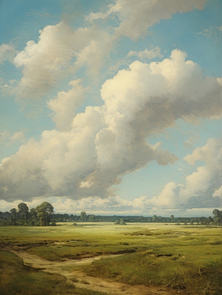 'Field and Cloudscape'